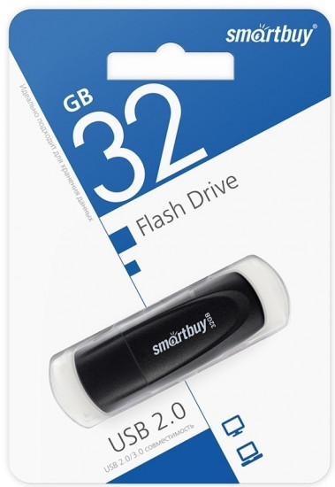 Флеш-накопитель USB Smartbuy SB032GB2SCK