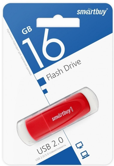 Флеш-накопитель USB Smartbuy SB016GB2SCR