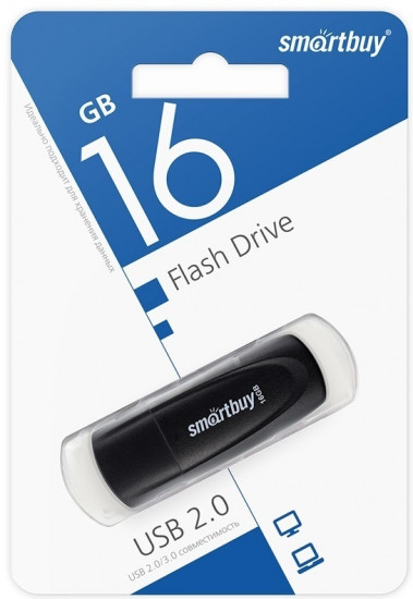 Флеш-накопитель USB Smartbuy SB016GB2SCK