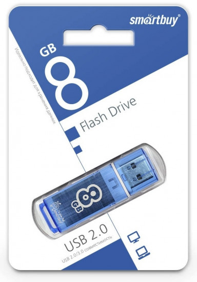 Флеш-накопитель USB Smartbuy SB8GBGS-B