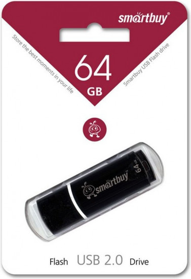 Флеш-накопитель USB Smartbuy SB64GBCRW-K