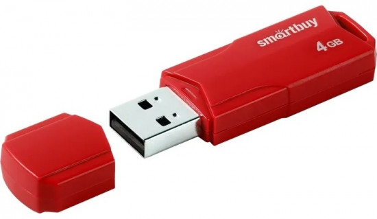 USB Flash-карта Smartbuy SB4GBCLU-R 4 Гб