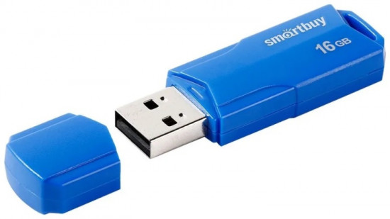 USB Flash-карта Smartbuy SB16GBCLU-BU 16 Гб