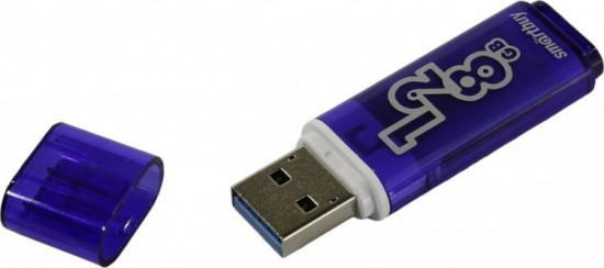 USB Flash-карта Smartbuy Glossy SB128GBGS-DB 128 Гб