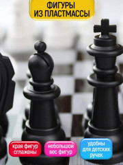 Игра настольная «Шашки-Нарды-Шахматы» - Фото 3