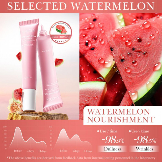 Крем для кожи вокруг глаз с экстрактом арбуза и ниацинамидом «Watermelon Eye Cream»