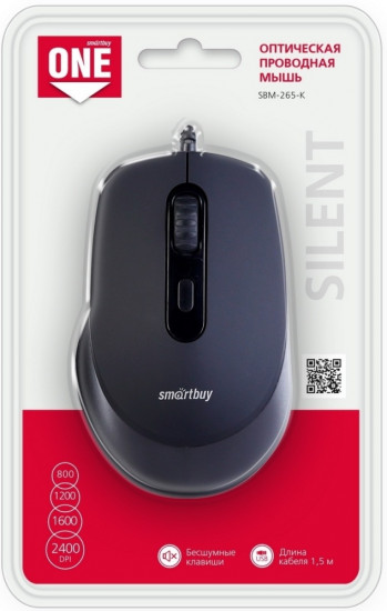 Мышь проводная Smartbuy ONE SBM-265-K