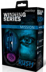 Мышь проводная Rush Mission SBM-727G-K - Фото 7