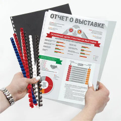 Комплект пружин пластиковых для переплета - Фото 7