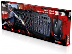 Клавиатура с мышью и ковриком SBC-307728G-K - Фото 3