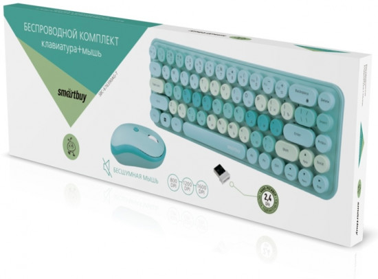 Клавиатура с мышью Smartbuy SBC-676390AG-T