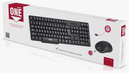 Клавиатура с мышью Smartbuy SBC-236374AG-K