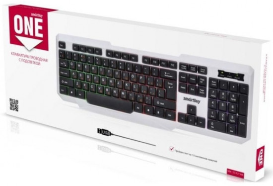 Клавиатура Smartbuy One 333 SBK-333U-WK