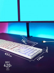 Клавиатура SBK-251U-W - Фото 3