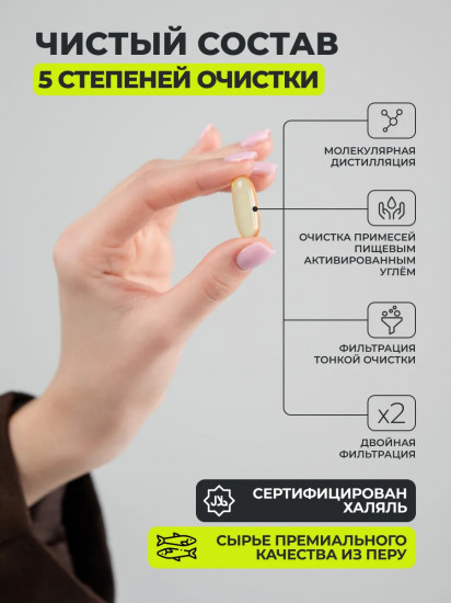Капсулы «Омега-3. Omega-3»