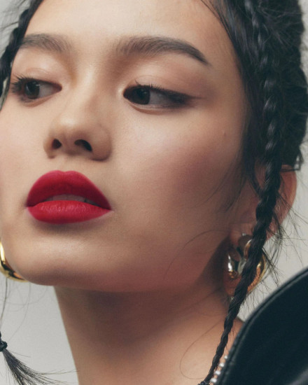 Вельветовая матовая помада для губ «Fenty Icon Velvet Liquid Lipstick», тон The MVP