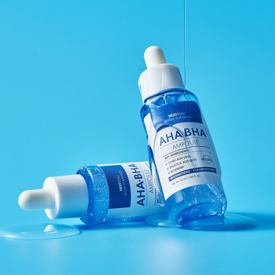Сыворотка для лица с AHA, BHA кислотами отшелушивающая «AHA, BHA Ampoule»