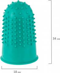 Набор напальчников резиновых с отверстиями - Фото 2