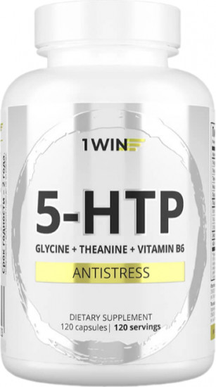 Капсулы «5-HTP с глицином, L-теанином и витаминами группы B. 5-HTP with glycine, L-theanine and vitamin B complex»