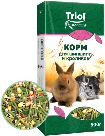 Корм для шиншилл и кроликов