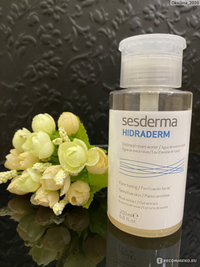 Тоник для лица «Hidraderm Oatmeal Roses Water»