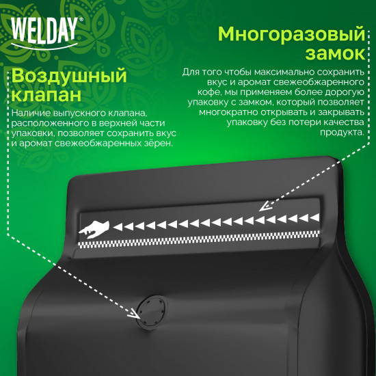 Кофе жареный в зернах «Espresso Arabica»