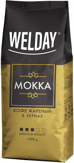 Кофе жареный в зернах «Mokka»