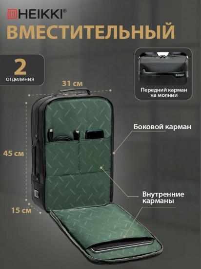 Рюкзак-сумка деловой