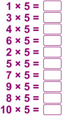 Умножение и деление. Многоразовый тренажёр - Фото 1