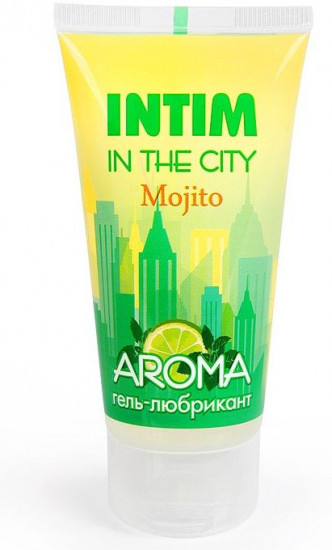 Лубрикант увлажняющий с ароматом мохито «Intim Aroma»