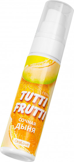 Гель-смазка со вкусом сочной дыни «Tutti-frutti»