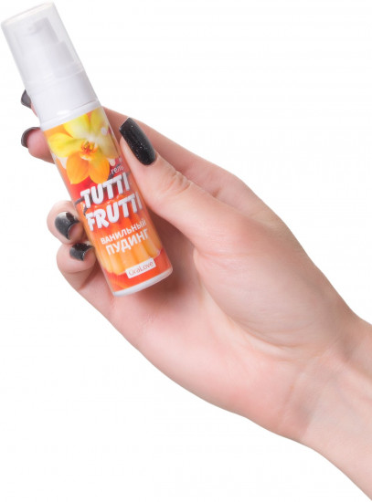 Гель интимный на водной основе с ароматом ванильного пудинга «Tutti-Frutti