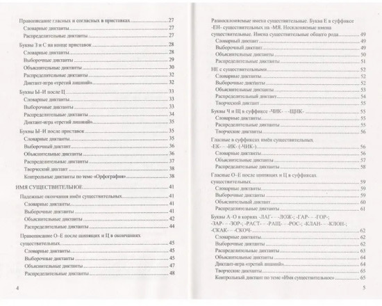 Диктанты по русскому языку. 5 класс