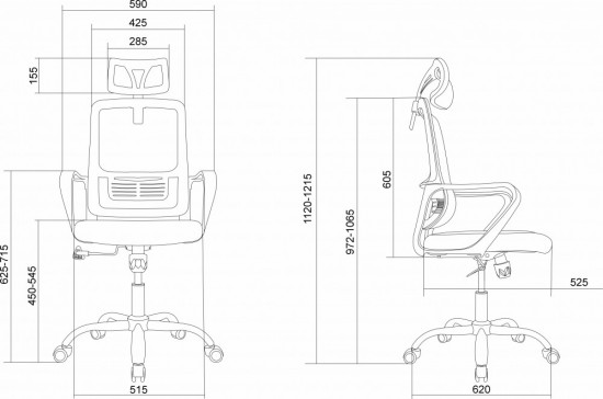 Креcло «EcoComfort 017»
