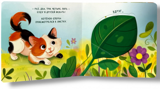 Книжка-сюрприз интерактивная «Ку-ку! Играем в прятки!»