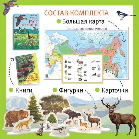 Игра настольная «Путешествие по России утки Руси»