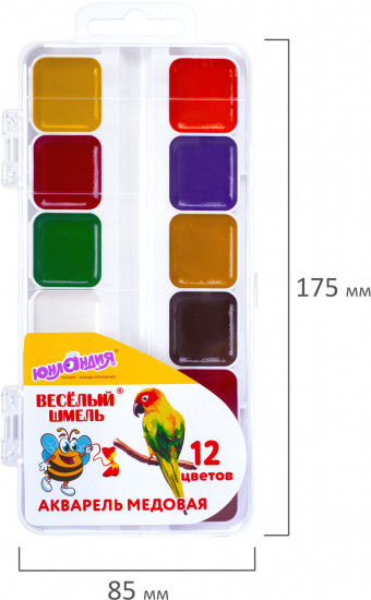 Краски акварельные медовые