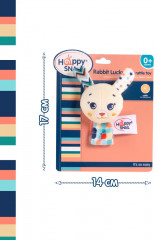 Игрушка-погремушка на ручку «Зайка Лаки» - Фото 5