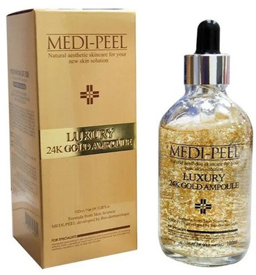 Ампула для эластичности кожи лица с золотом 24К «Luxury 24K Gold Ampoule»