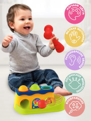 Игрушка для малышей «Стучалка-горка» - Фото 7