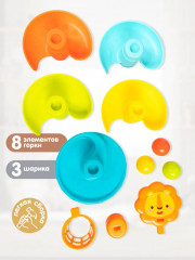 Игрушка для малышей «Горка-спиралька. Пять уровней» - Фото 6