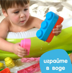 Конструктор мягкий для самых маленьких - Фото 7