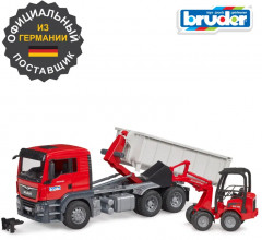 Набор игровой «Грузовик-самосвал с погрузчиком» - Фото 7