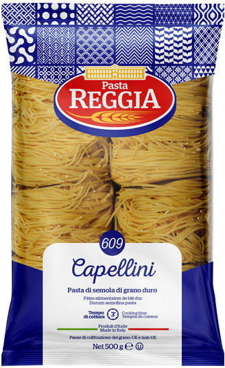 Макароны №609 «Гнезда. Capellini a nidi»