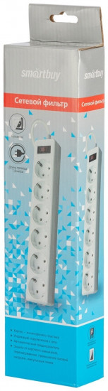 Сетевой фильтр Smartbuy SBSP-6-18-W