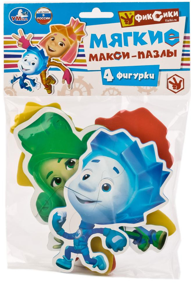Макси-пазлы мягкие «Фиксики» | УМка | Фото 1