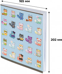 Тетрадь общая «Котики» - Фото 1