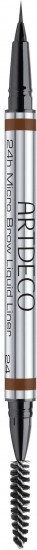 Лайнер для бровей «24H Micro Brow Liquid Liner», оттенок 24 Medium Brown