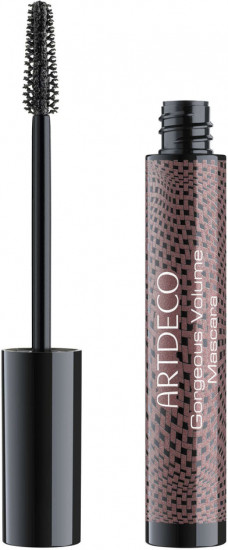 Тушь для ресниц с инновационной щеточкой для мгновенного объема «Gorgeous Volume Mascara», оттенок 1 Черный