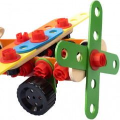 Конструктор деревянный «Самолёт» - Фото 11